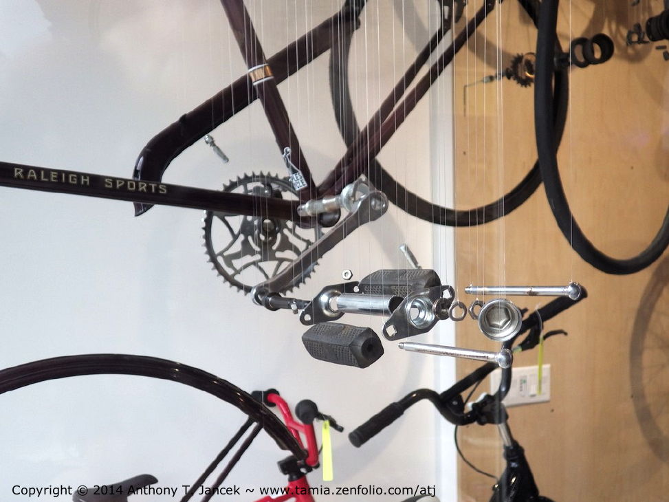 Breakdown of a Bike on Display - Photo (c) Anthony T. Jancek