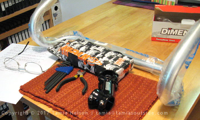 Nitto Noodle Handlebars New from Box (c) Tamia Nelson - Verloren Hoop