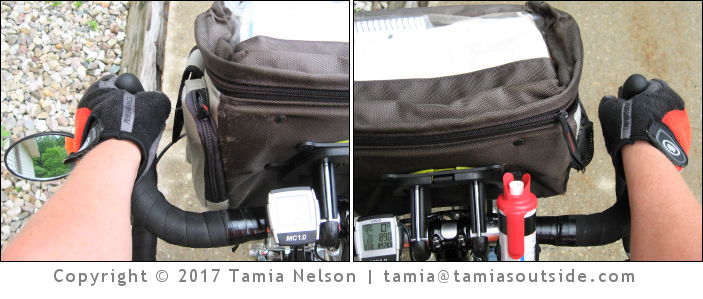 Nitto Noodle Handlebars versus Stock Handlebars (c) Tamia Nelson - Verloren Hoop