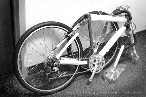New Bike Joy - (c) Tamia Nelson - Verloren Hoop - Tamiasoutside.com